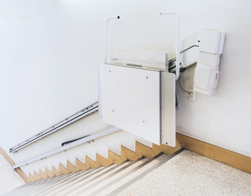 Disability stairs lift facility