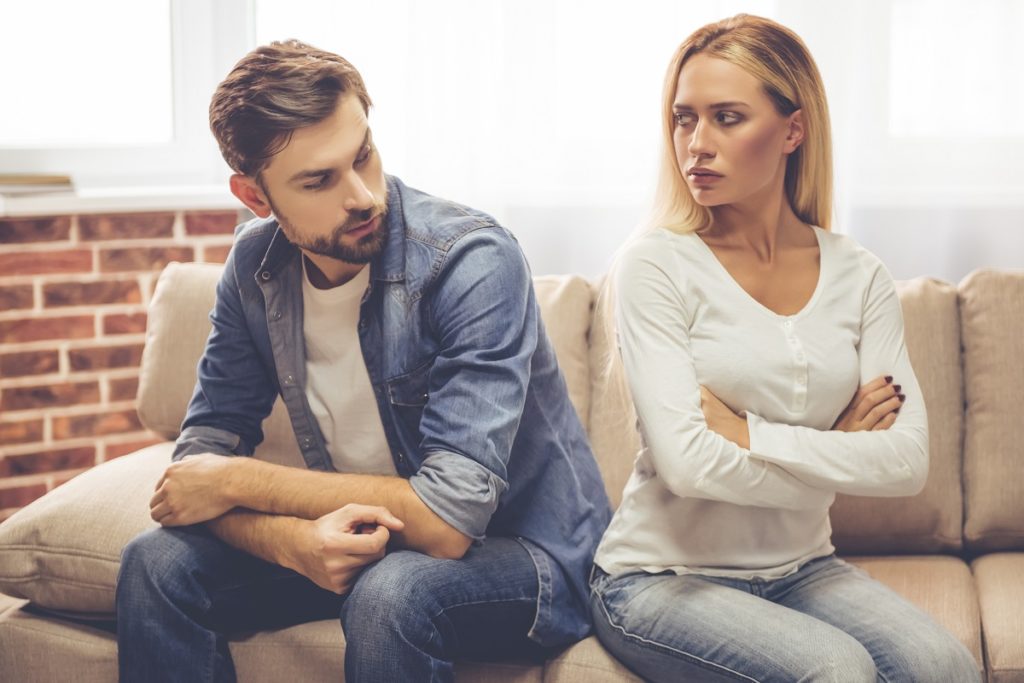 couple having an argument