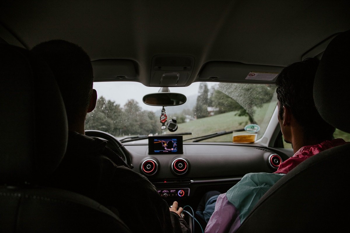 Men on a roadtrip