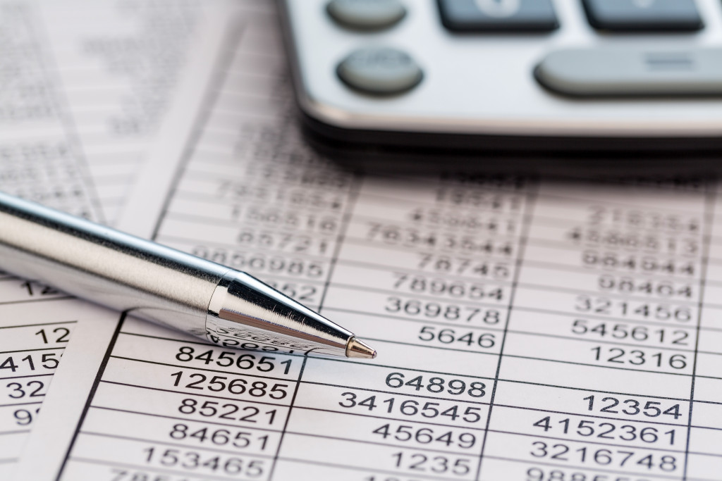 balance sheet numbers