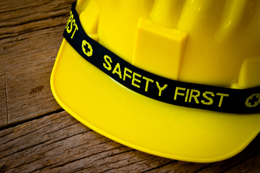 Hard hat for manufacturing safety